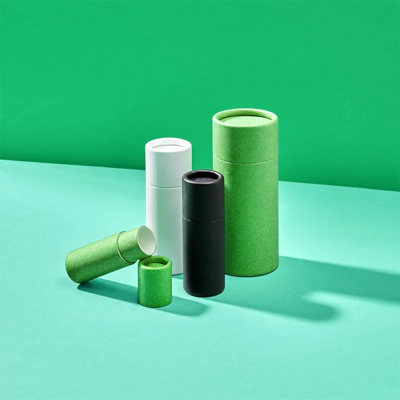 Push Up Tubes — custom paper tubes by Packmio Push Up Tubes in an alternative colorway
