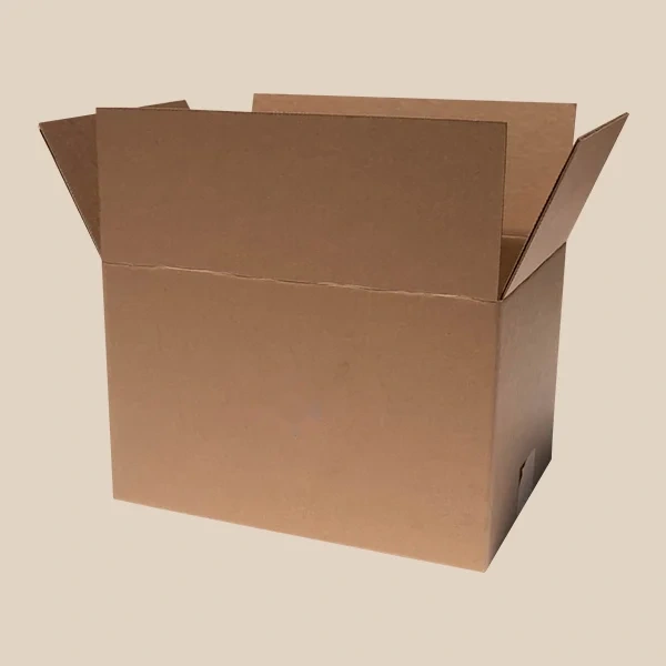 A stack of regular slotted containers in a custom size