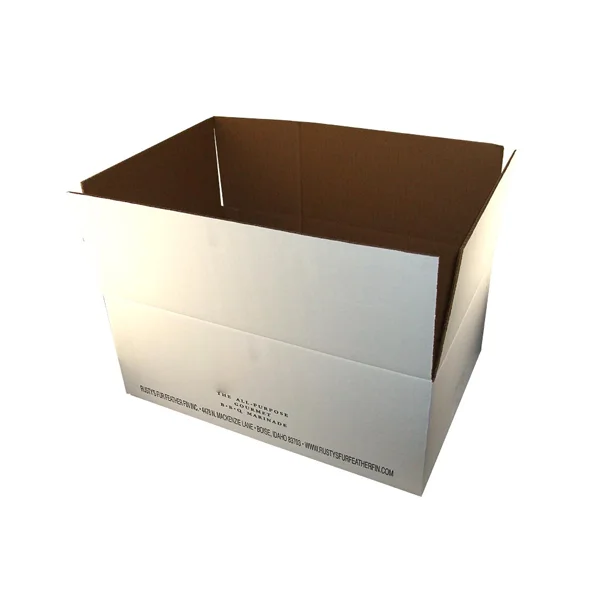 Regular Slotted Containers in use, packed and ready to ship