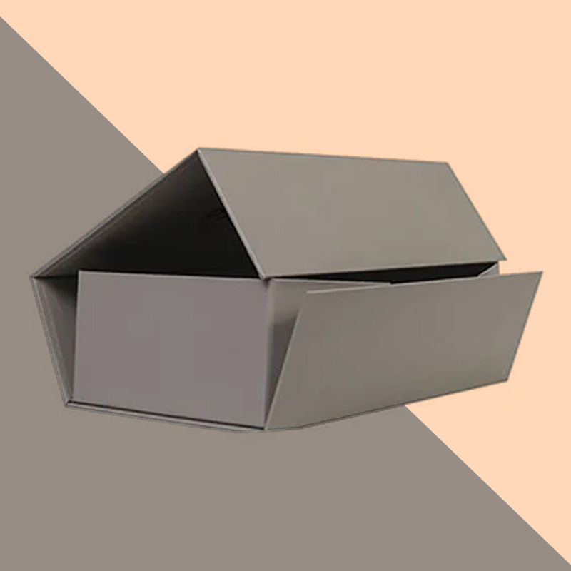 Rigid Foldable Boxes — custom rigid boxes by Packmio Close detail of the print finish on rigid foldable boxes