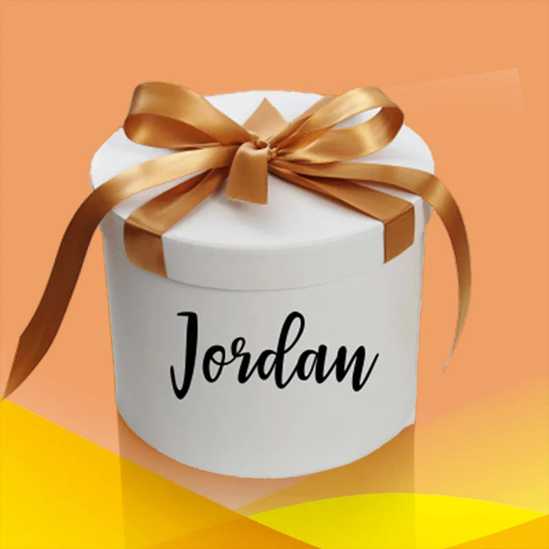 Round Gift Boxes — custom gift boxes by Packmio Round Gift Boxes in an alternative colorway