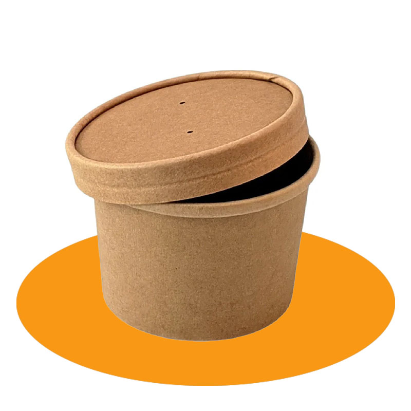 Round Kraft Boxes