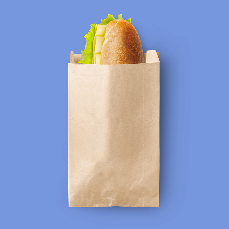 Sandwich Paper beside the product it was made to hold