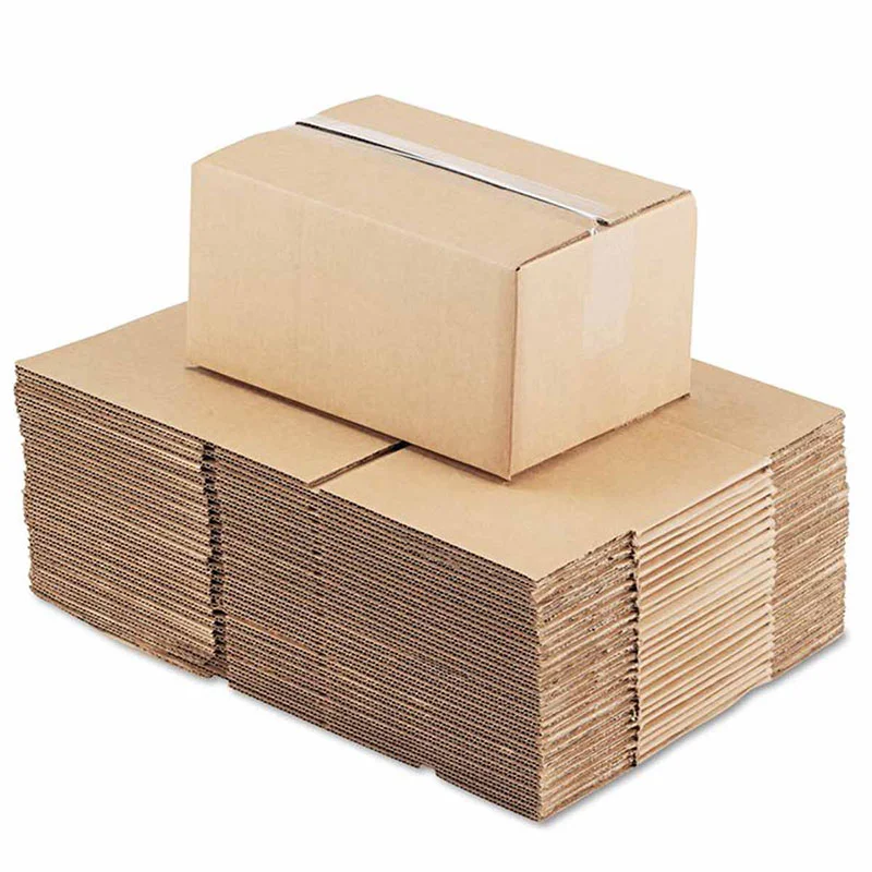 Shipping Boxes — custom shipping boxes by Packmio A stack of shipping boxes in a custom size