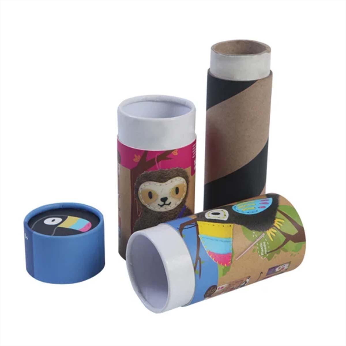 Shipping Tubes — custom paper tubes by Packmio Shipping Tubes in use, packed and ready to ship