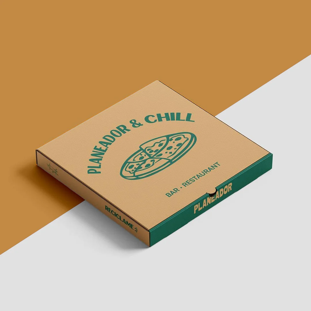 Small Pizza Boxes — custom pizza boxes by Packmio Small Pizza Boxes in an alternative colorway
