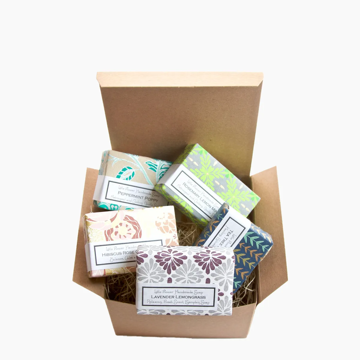 Soap Gift Boxes in use, packed and ready to ship