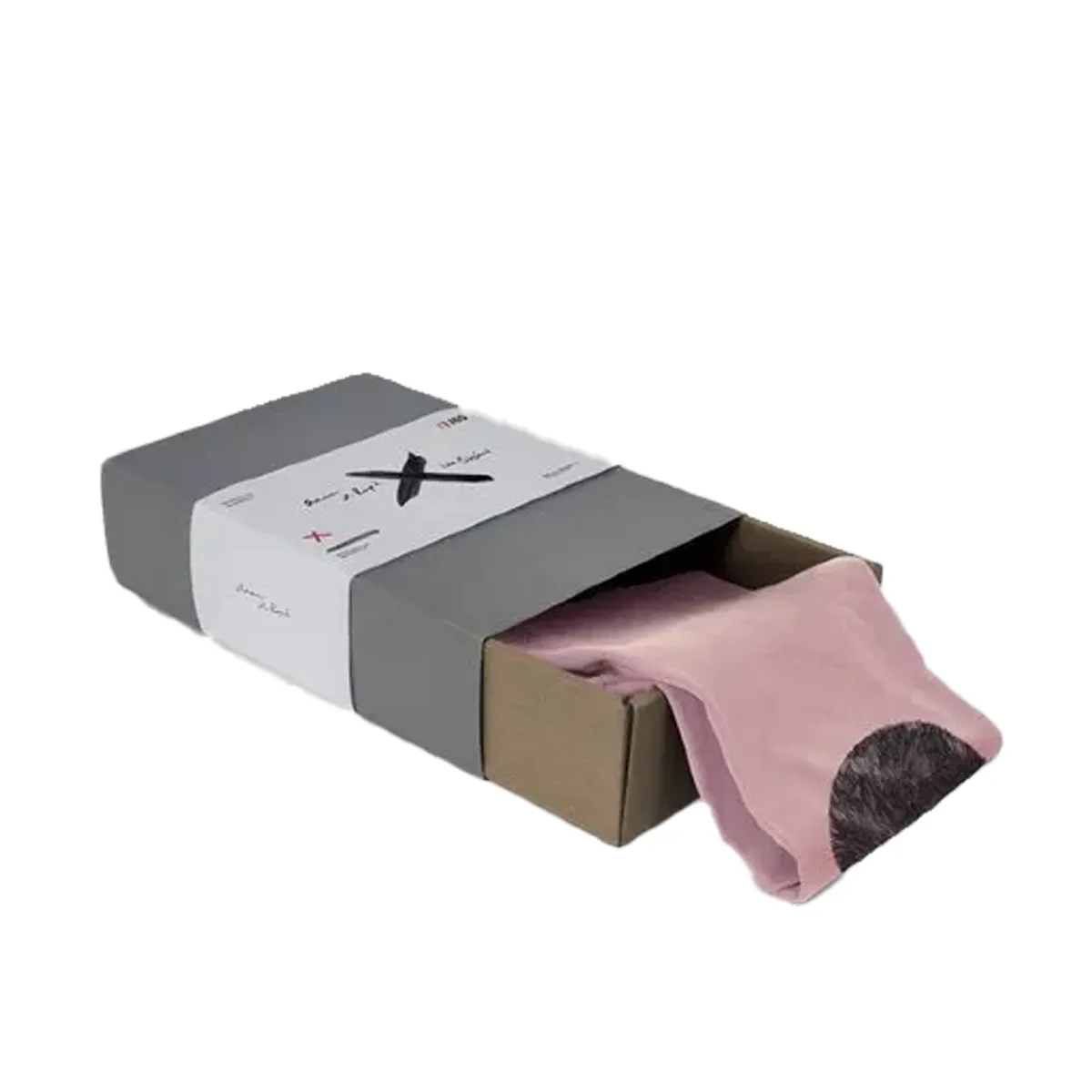 A stack of sock sleeves in a custom size