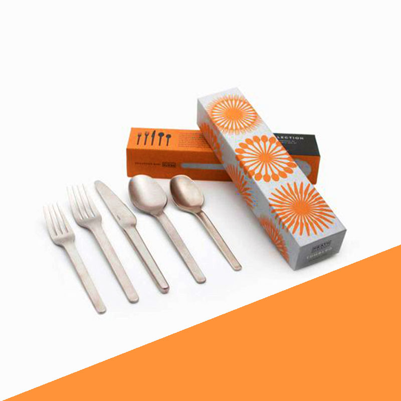A stack of spoon boxes in a custom size