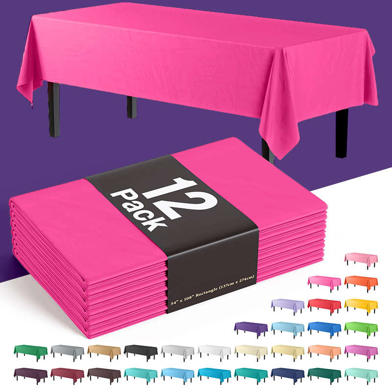 A stack of tablecloth boxes in a custom size