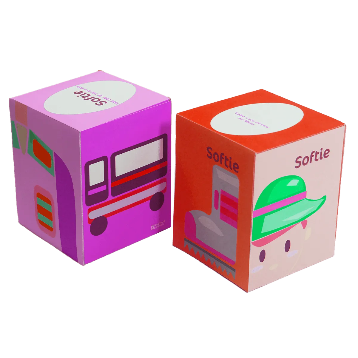 Toys Boxes — custom toy boxes by Packmio Close detail of the print finish on toys boxes