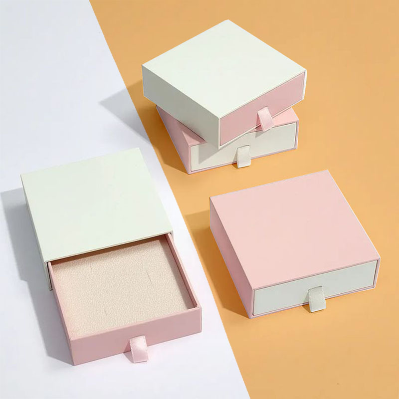 A stack of tray sleeve boxes in a custom size