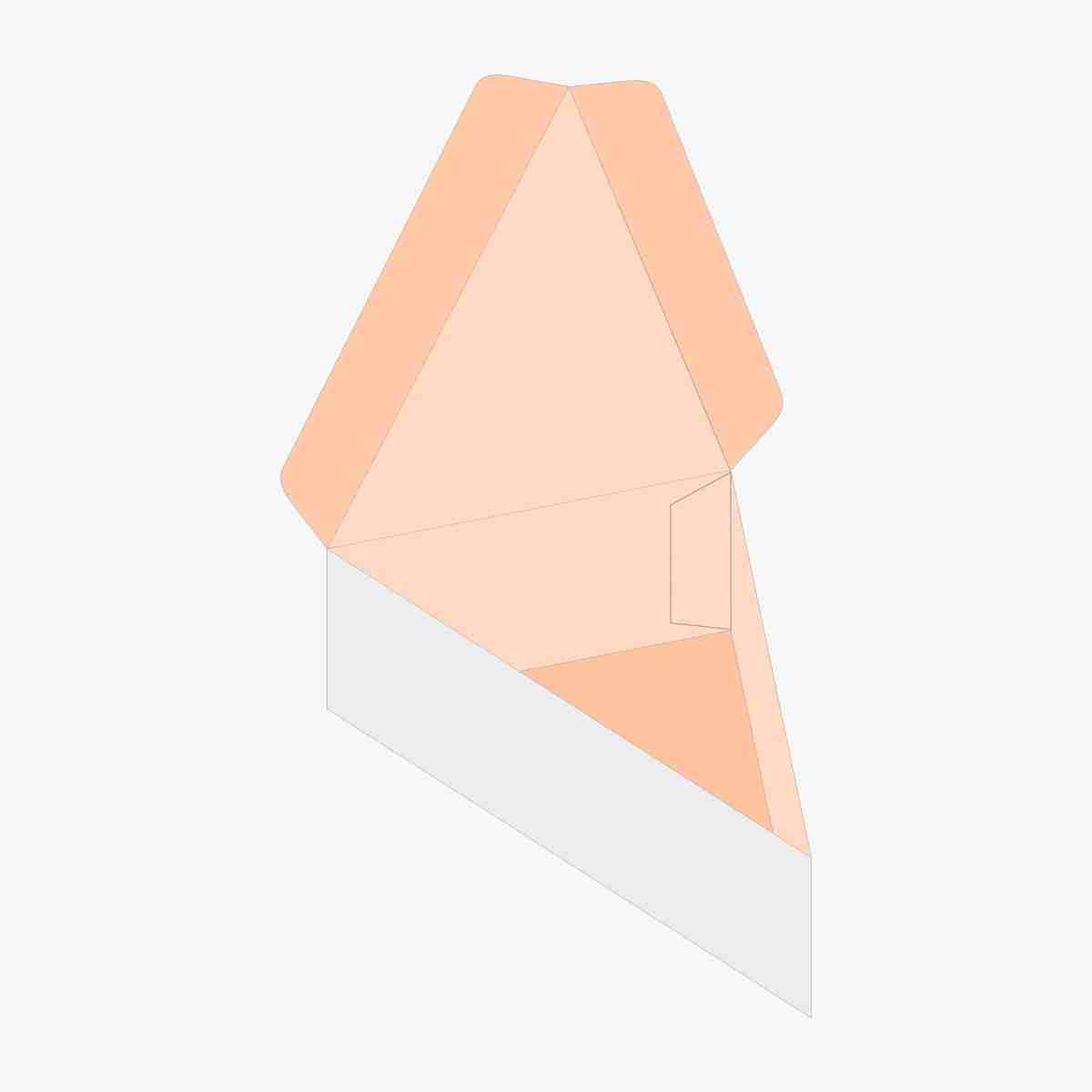 Triangle Boxes — custom folding boxes by Packmio Triangle Boxes in an alternative colorway