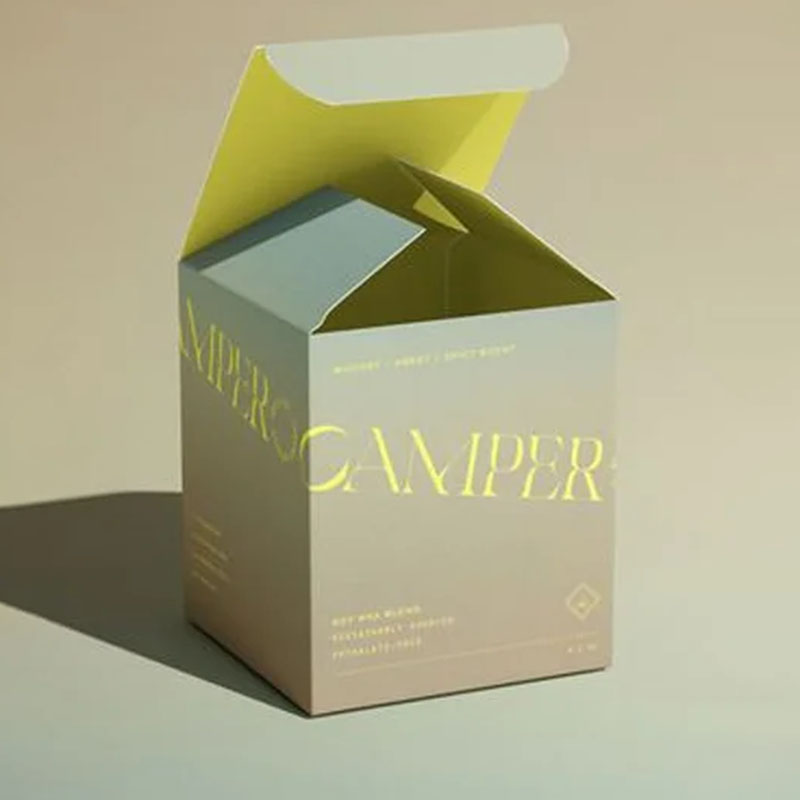 A stack of tuck boxes in a custom size