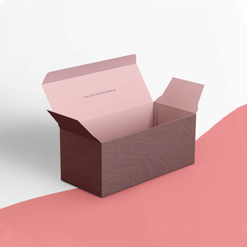 Tuck Top Mailer Boxes beside the product it was made to hold