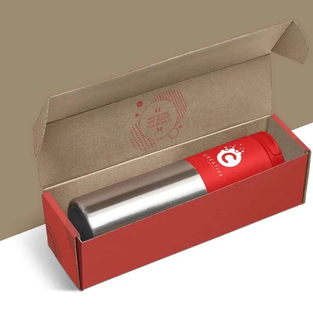A stack of tumbler boxes in a custom size
