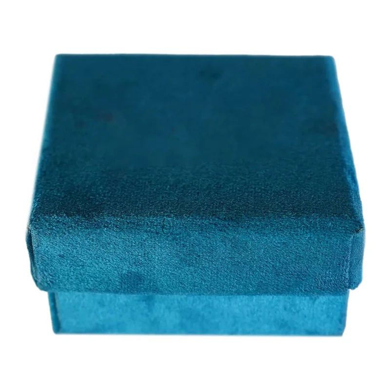 Velvet Boxes with Lids beside the product it was made to hold