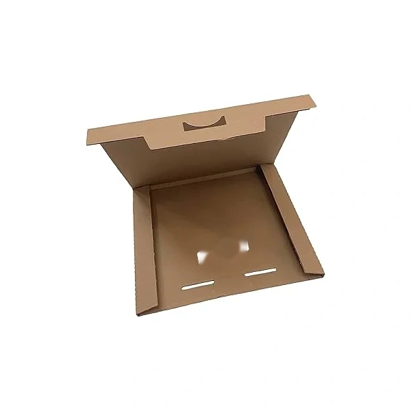 Vinyl Record Shipping Boxes opened to show the inside print and construction