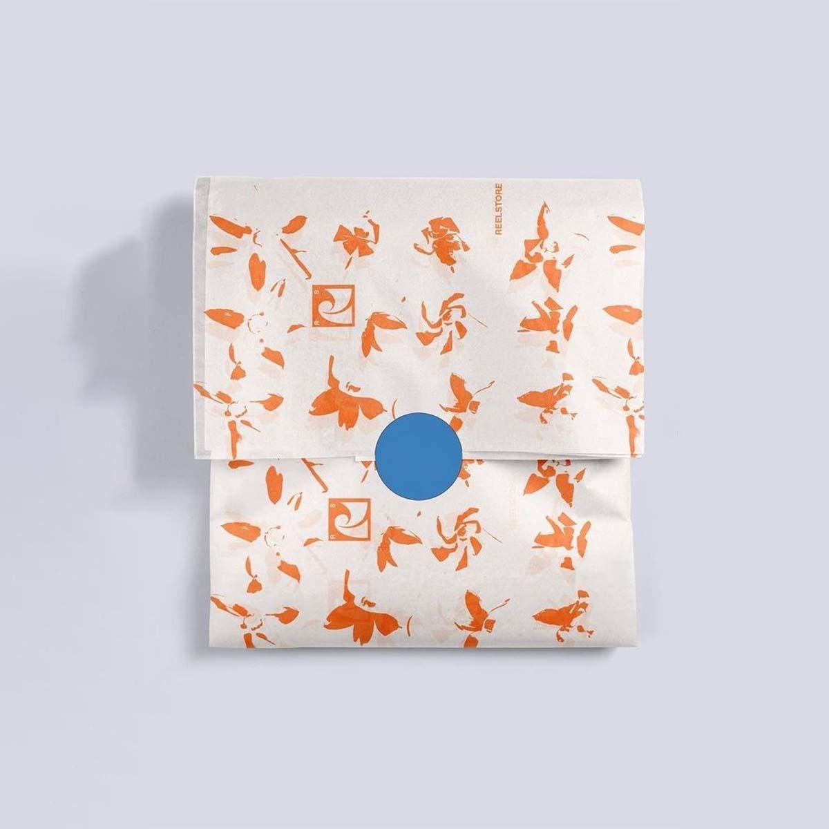 Wax Paper Bags photographed at an angle to show the board thickness