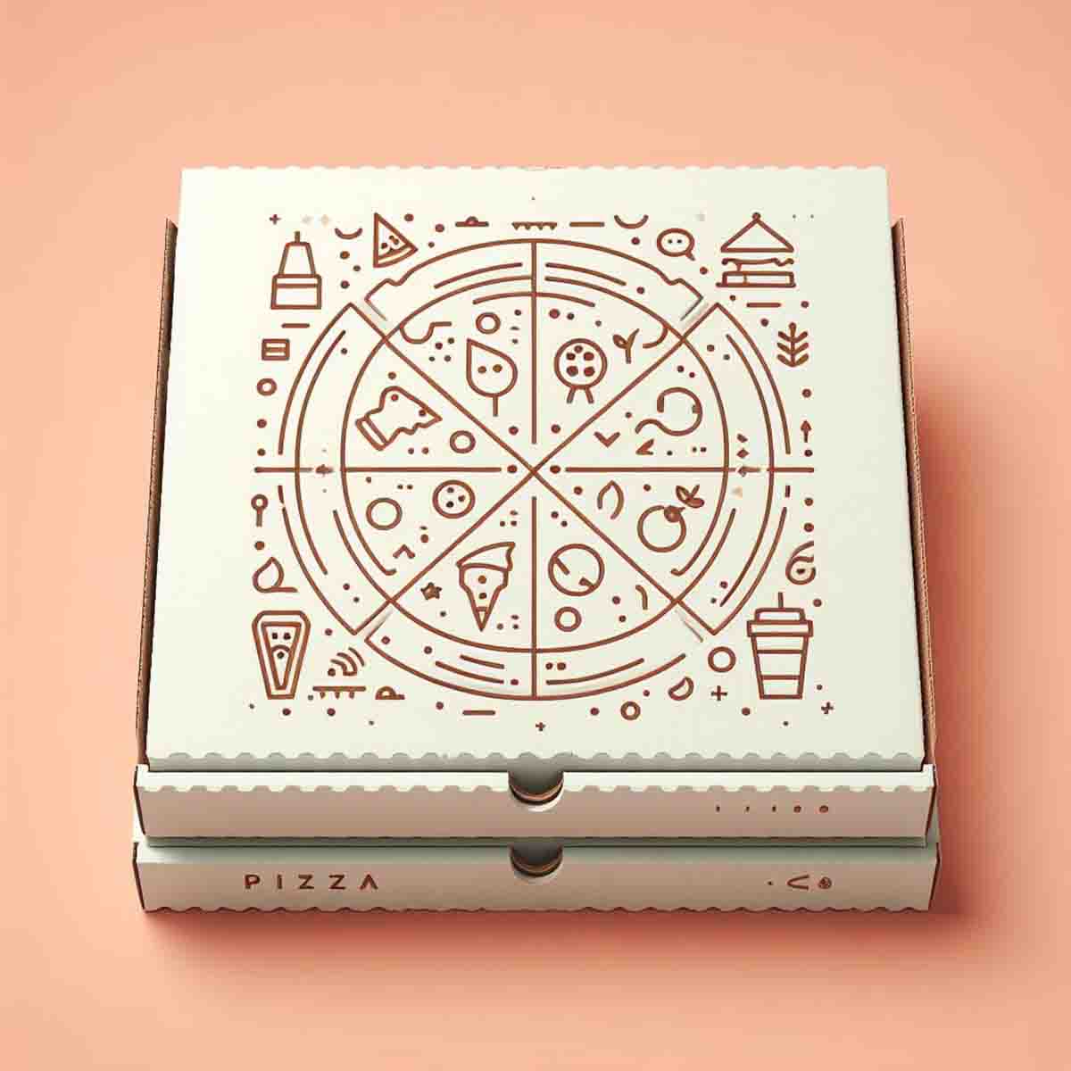 White Pizza Boxes