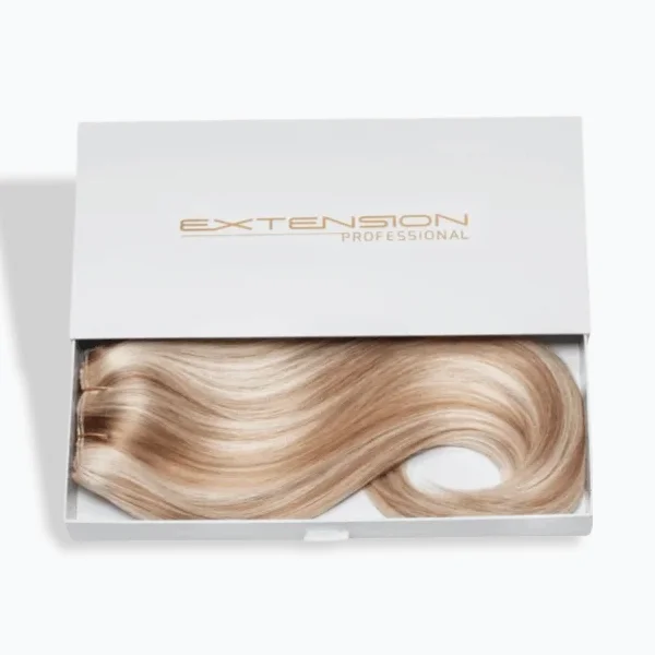 Wig Boxes — custom hair extension boxes by Packmio Close detail of the print finish on wig boxes